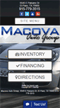 Mobile Screenshot of macovaautogroup.com